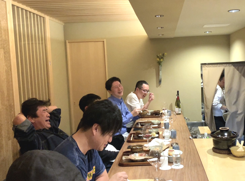 素敵な料理とともに/第19回亀飯レポート