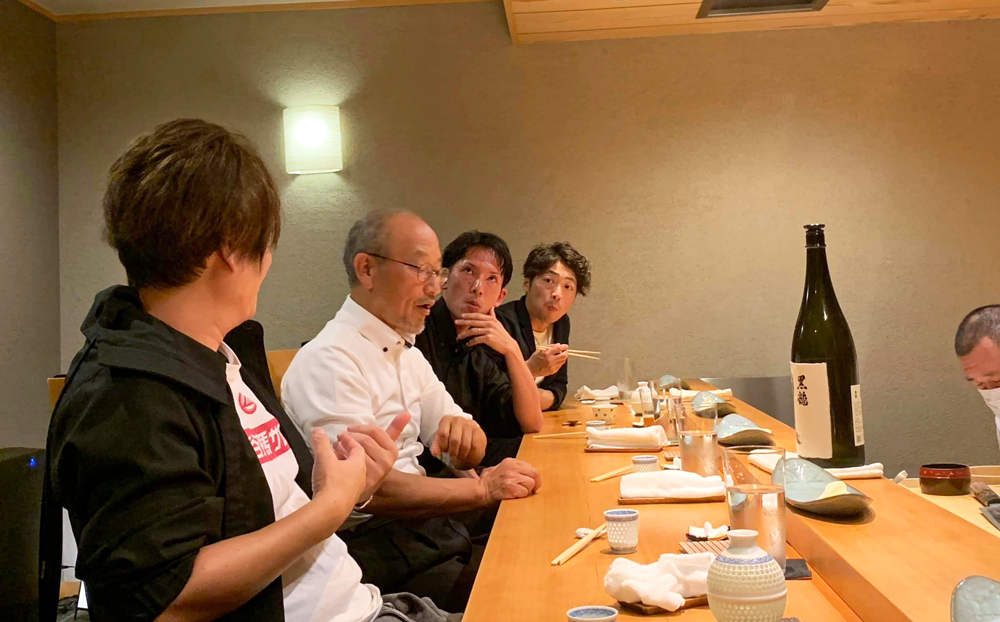 10/20(日)に開催した第25回亀飯のゲストは角居勝彦元調教師