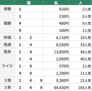 10月12日 京都11R スワンS 10月12日 京都11R スワンS