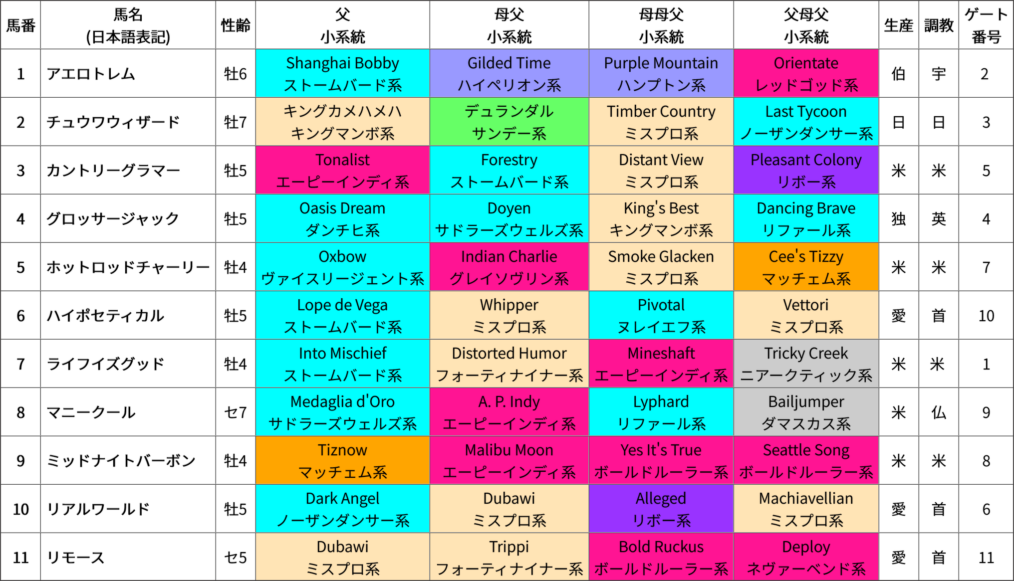 ドバイワールドカップ