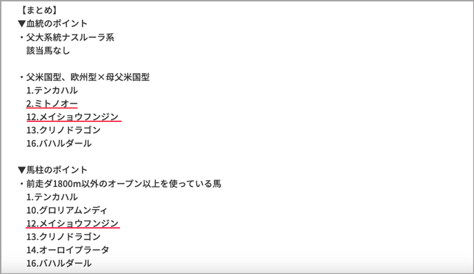 重賞アプローチ