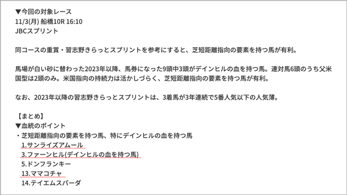 重賞アプローチS