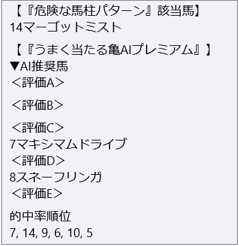 6月14日(日)阪神9R