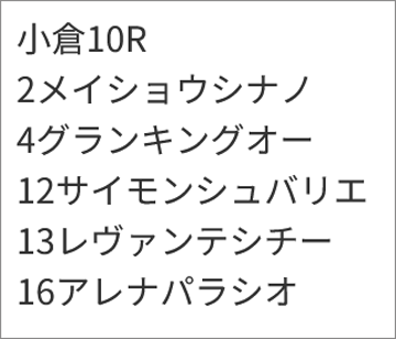 『亀谷敬正の競馬血統辞典』 買いパターン 『亀谷敬正の競馬血統辞典』 買いパターン