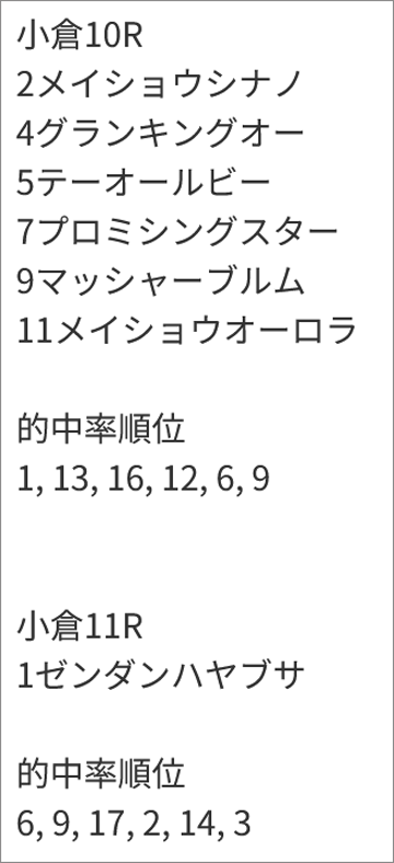 『うまく当たる「亀AI」推奨馬』 『うまく当たる「亀AI」推奨馬』