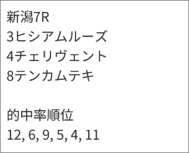 うまく当たる「亀AI」推奨馬/8月9日(日) うまく当たる「亀AI」推奨馬/8月9日(日)