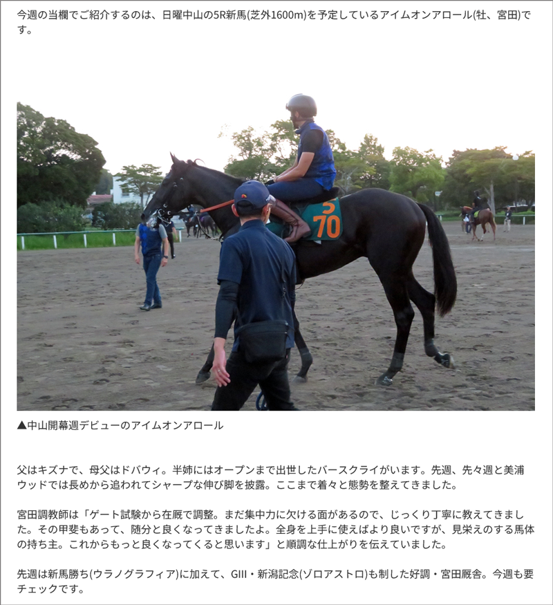 9月6日(日)中山7R 結果 ”9月6日(日)中山7R
